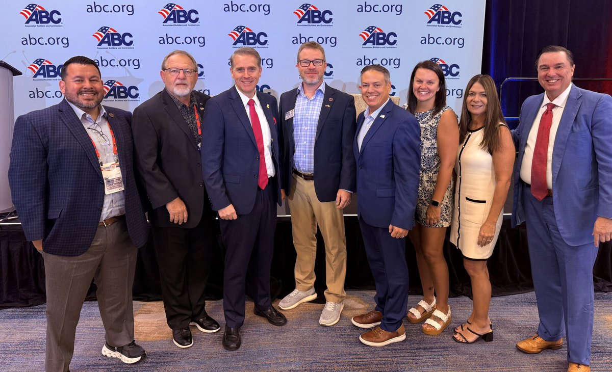 abcflgulf's tweet photo. Great to meet and hear from CNN’s @ScottJenningsKY this morning at @ABCNational Legislative Breakfast in DC. #abcmeritshopproud https://t.co/iBby78otNE
