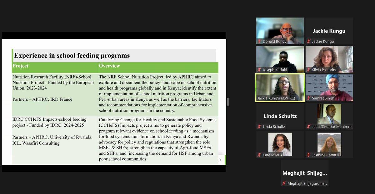 Zero_Hunger_Ke's tweet image. Our very own @JKKungu presenting @aphrc&apos;s  holistic model for school feeding programs at the launch of the Diets &amp;amp; Planetary Health Community of Practice, which we proudly co-chair.

#APHRCResearch #ZeroHunger #Right2Food #FeedTheFuture