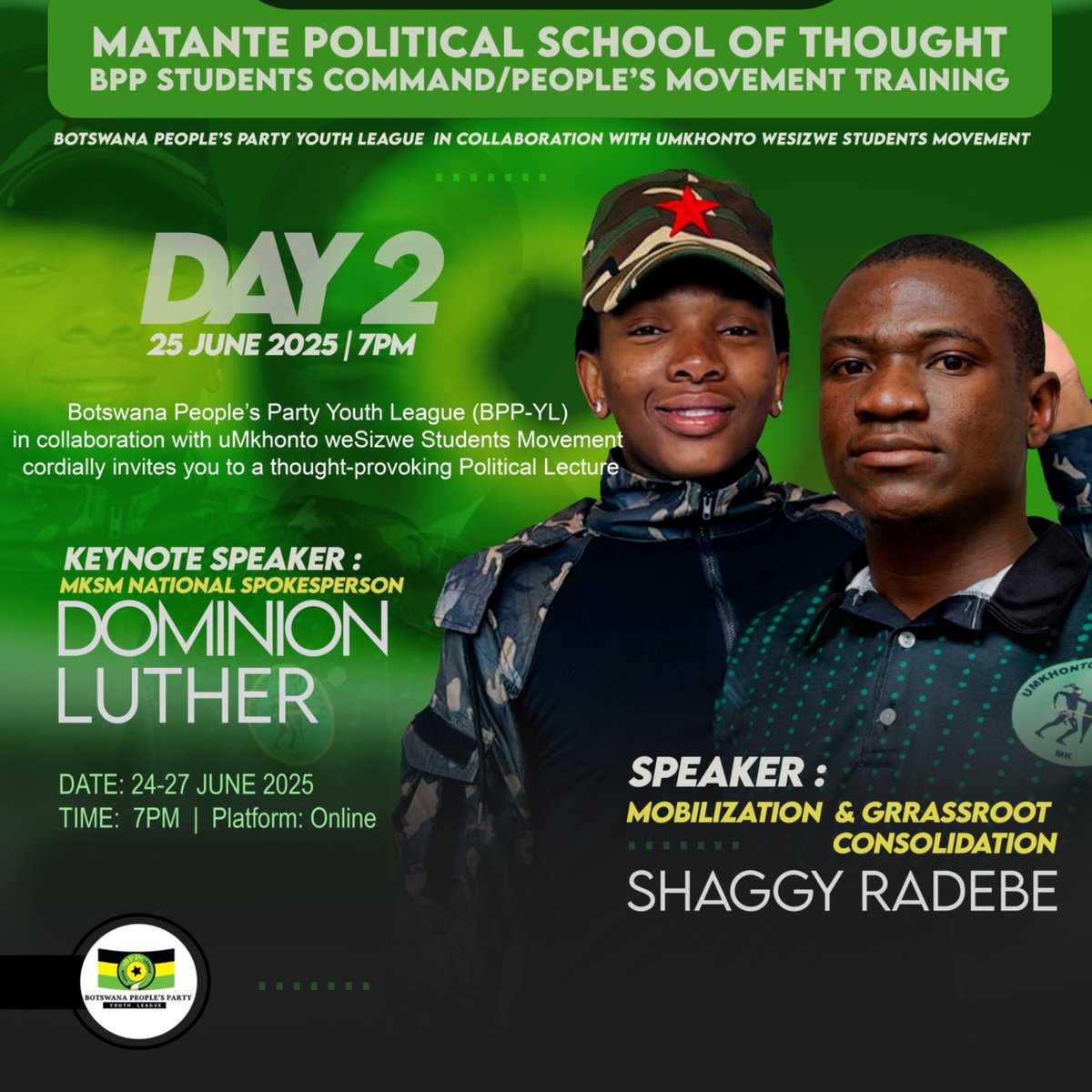 MKSM_Official's tweet image. Day 2 of the workshop, Join us as we deliver a political lecture at the Matante Political School of Thought.
#RoarYoungPersonRoar