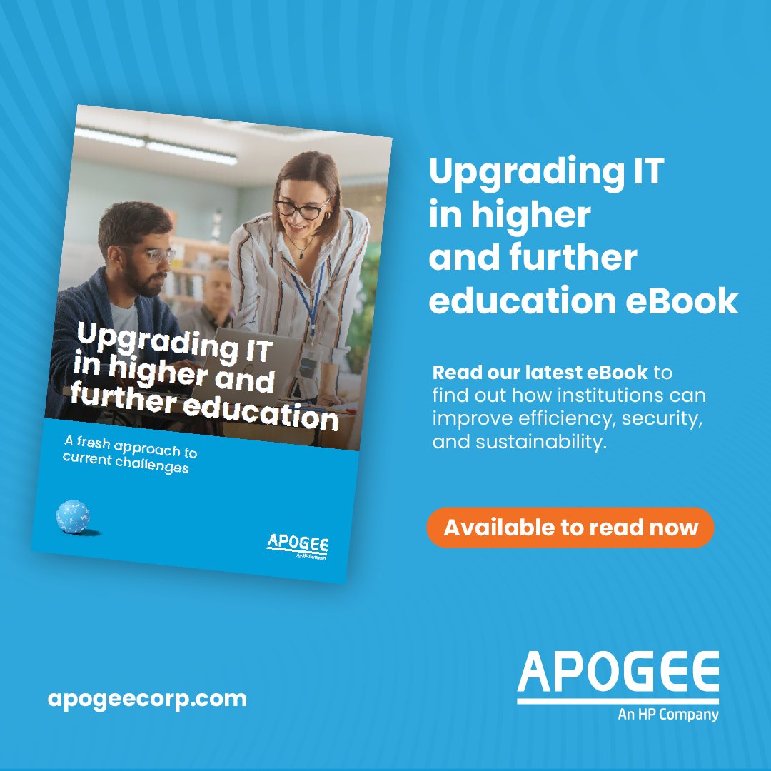 Caught between financial pressures and aging tech, the UK's higher and further educational institutions need an elegant solution in order to keep providing high value. Here's how: eu1.hubs.ly/H0lgFfg0

#schools #ebook #EbookLaunch #education #WorkplaceTechnology