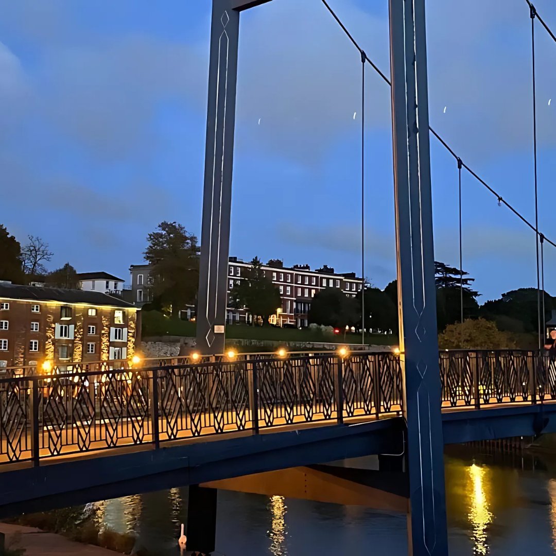 ThePAIGroup's tweet image. The newly illuminated Cricklepit Bridge in Exeter recently received a full service inspection from our team at Lighting Integration.

It’s not just about delivering eye-catching results - it’s about ensuring long-term performance, safety, and compliance.

#architecturallighting