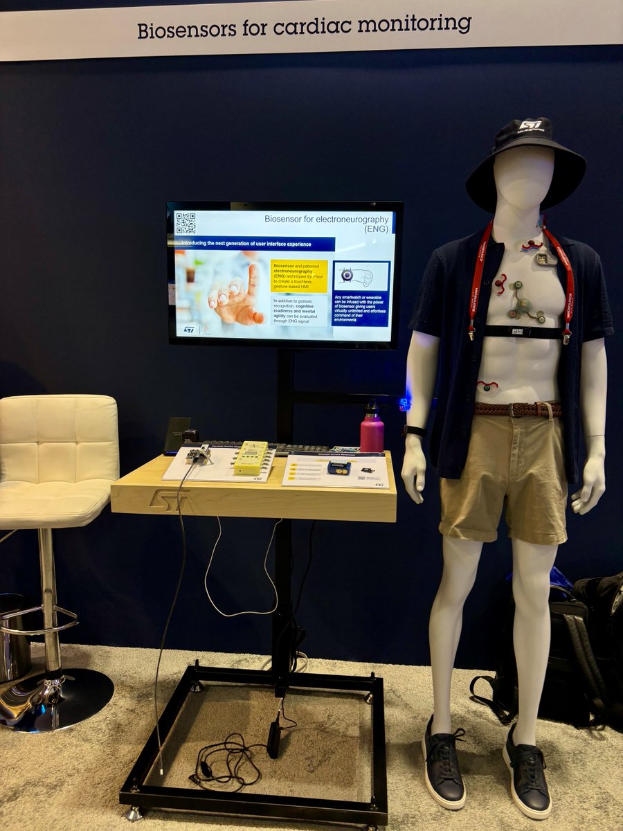 ST_World's tweet image. 🚀 #SensorsConverge Expo opens today! Our sessions:
️10:30: Conference
11:25:  Live Theater
🏆5 pm:40th Anniversary Reception &amp;amp; Best of Sensors Awards
Our new dual-accelerometer IMU, the LSM6DSV320X, is a finalist in the Best #MEMS solution category
➡️ spkl.io/6017A6qDz