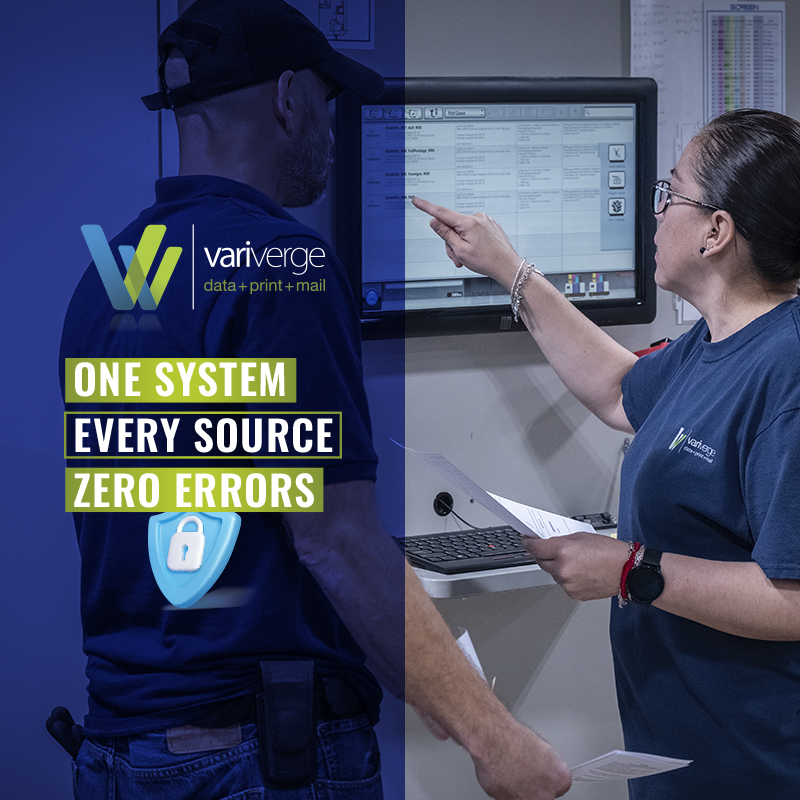 variverge's tweet photo. Fragmented systems don’t have to mean fragmented communication. VariVerge unifies complex data with barcode precision and custom scripting—delivering complete, accurate, compliant mailings. Just flawless delivery.

#ComplianceDriven #ZeroErrorMailing #DataIntegration https://t.co/EijrIrlSDU