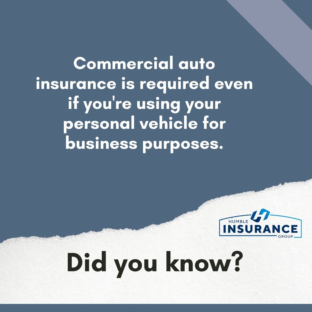 HumbleDavenport's tweet image. Did you know? Commercial auto insurance is required even if you're using your personal vehicle for business purposes.

#HumbleInsurance #HumbleInsuranceGroup #KingCounty #CommercialInsurance #BusinessTips #Washington #DidYouKnow