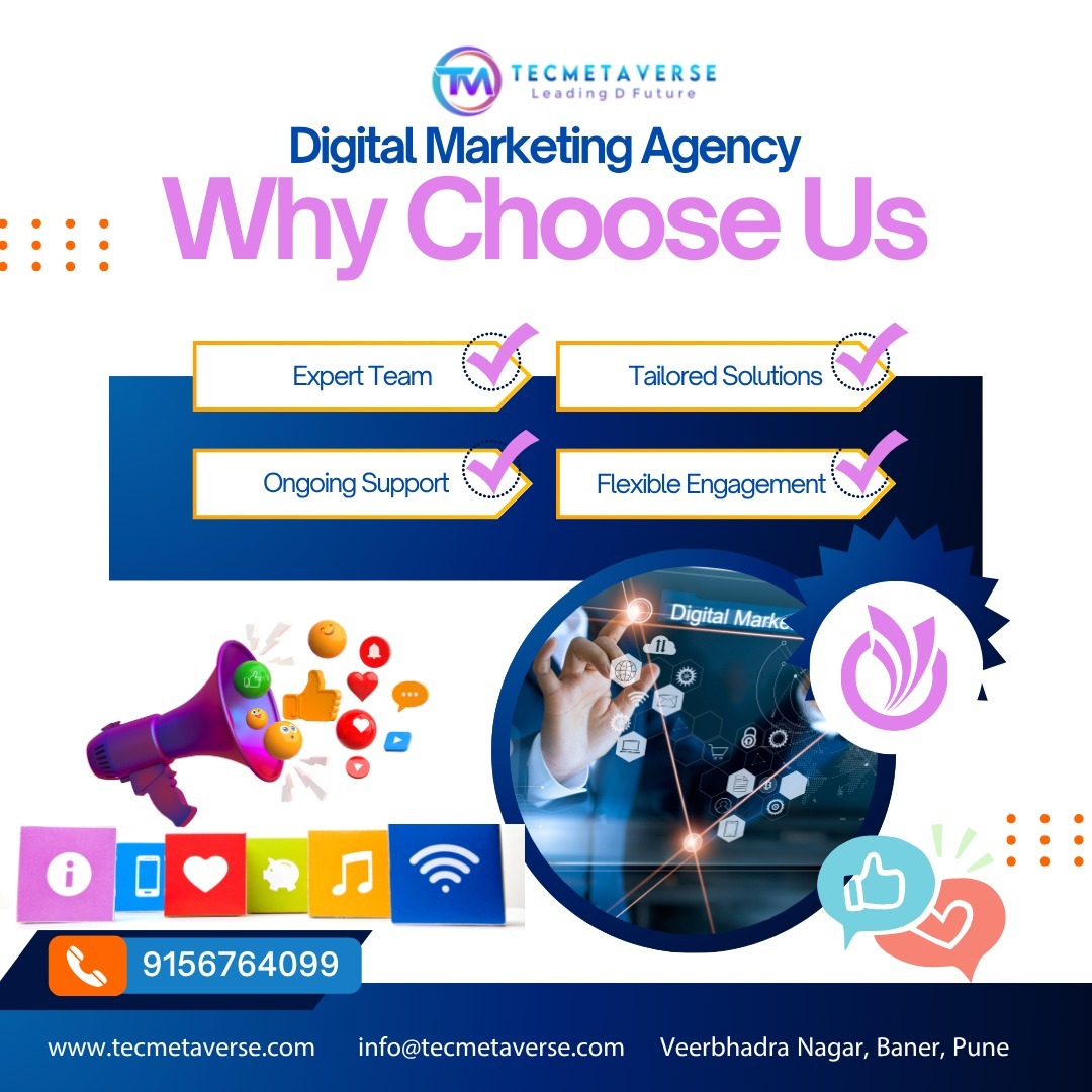 tecmetaverse's tweet photo. 💡 Why Choose Tecmetaverse as Your Digital Marketing Agency?

✔️ Expert Team
✔️ Tailored Solutions
✔️ Ongoing Support
✔️ Flexible Engagement

With proven expertise and a client-first approach, we help your business grow — bringing creativity, strategy, and results together! 📈🚀 https://t.co/Td2bHYEJlc