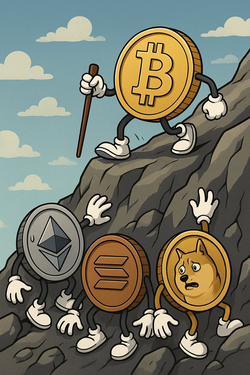 This cycle feels different.
With banks, corporations, and even governments eyeing only #Bitcoin, will altcoins still perform like in previous cycles? 🤔

Are you Team $BTC, Team Alts, or Team Diversify?
👇 Let’s hear it.

#Crypto #Altcoins #Bitcoin #Ethereum #Solana #Doge