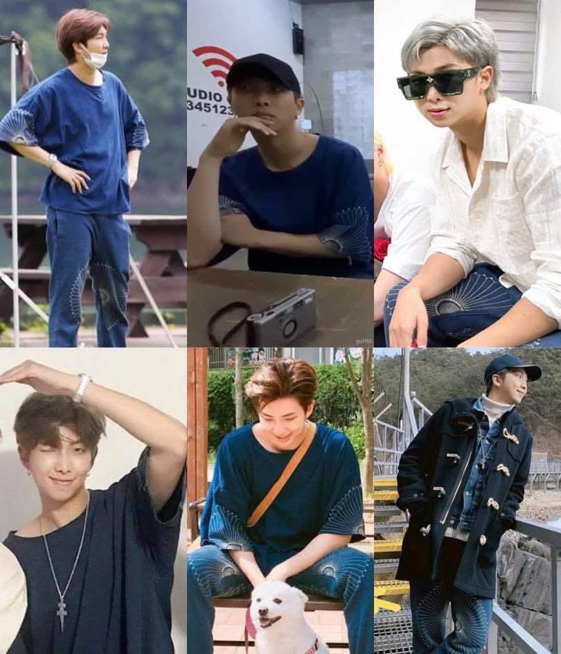 kamstakizawa's tweet photo. O mundo começou a desandar quando o Namjoon parou de usar essa roupa azul. https://t.co/HJ224UAR7E