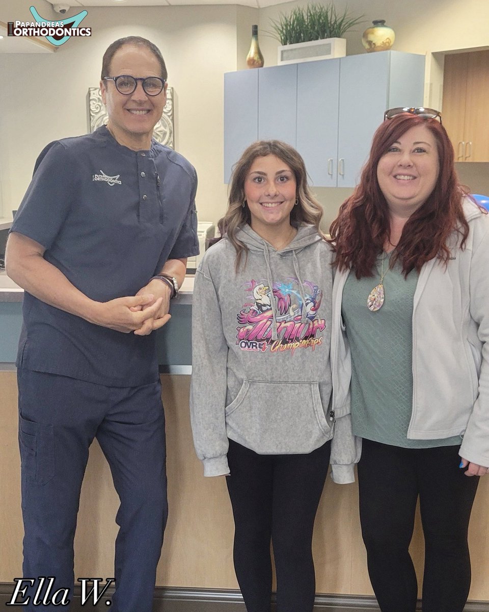 PapandreasOrtho's tweet photo. “We had a great experience with the Papandreas team! Every visit Ella was well cared for and every time she needed a repair they fit her in within 48 hours. Highly recommend!” 

Visit the link in our bio to schedule your free consultation. #clevelandorthodontist https://t.co/AQFimAFYQi