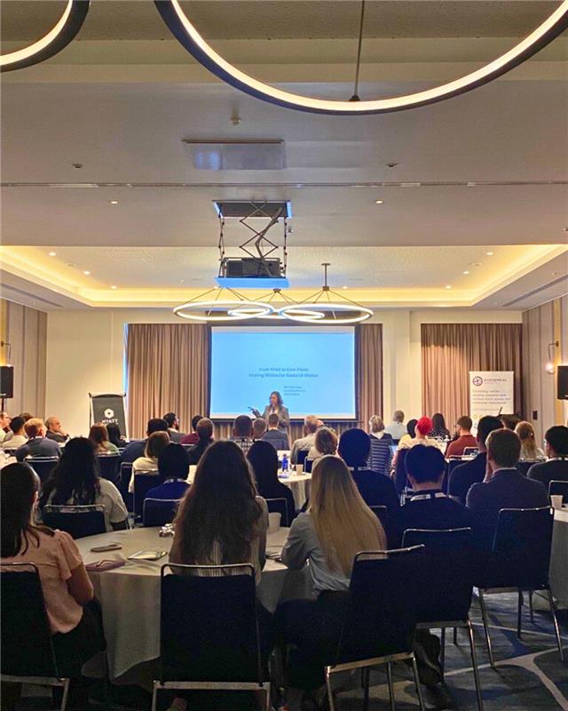BiochemSoc's tweet photo. Day 1 of the Small G Proteins in Cellular Signalling and Disease 2025 conference featured multiple inspiring talks, a dynamic poster session, and great networking opportunities. Excited for Day 2 and all that’s still to come! #BiochemEvent #SGP25 https://t.co/9MgdCTe3sV
