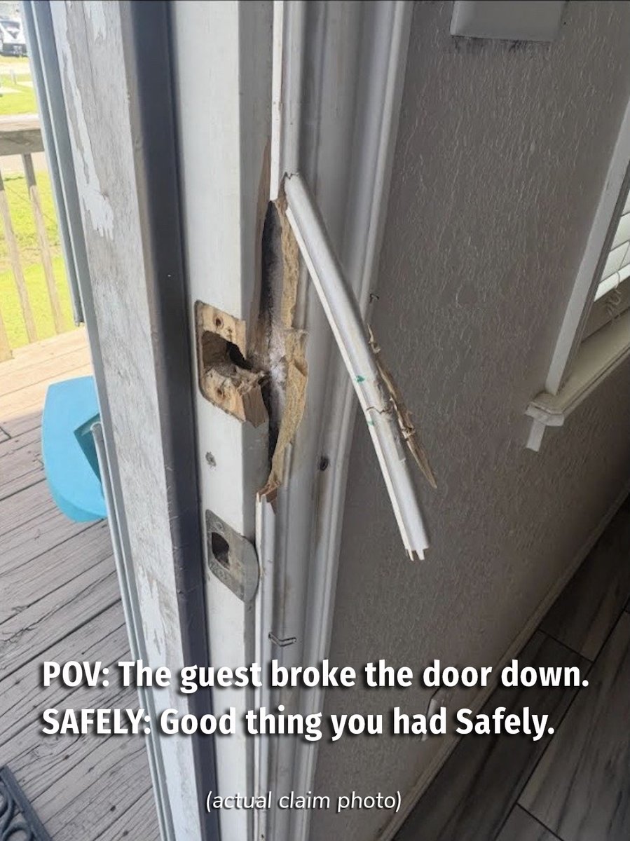 With Safely, you’re protected before, during, and after every reservation. And Safely integrates with the leading property management software meaning you're covered every time. Get a quote from us today: safely.com