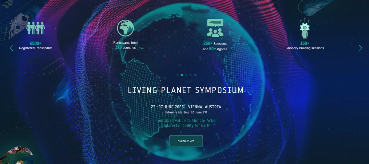 #LPS25  Living Planet Symposium 2025: 
🌎🚩Thursday June 26, 17.45 -19.00
Don´t miss <a href="/pefrabau/">Peter Baumann</a> poster session:  
Federated #AICubes: The New Paradigm for Easier, Faster, and Deeper Insight
linkedin.com/feed/update/ur…

<a href="/ESA_EO/">ESA Earth Observation</a>  #EO #AI