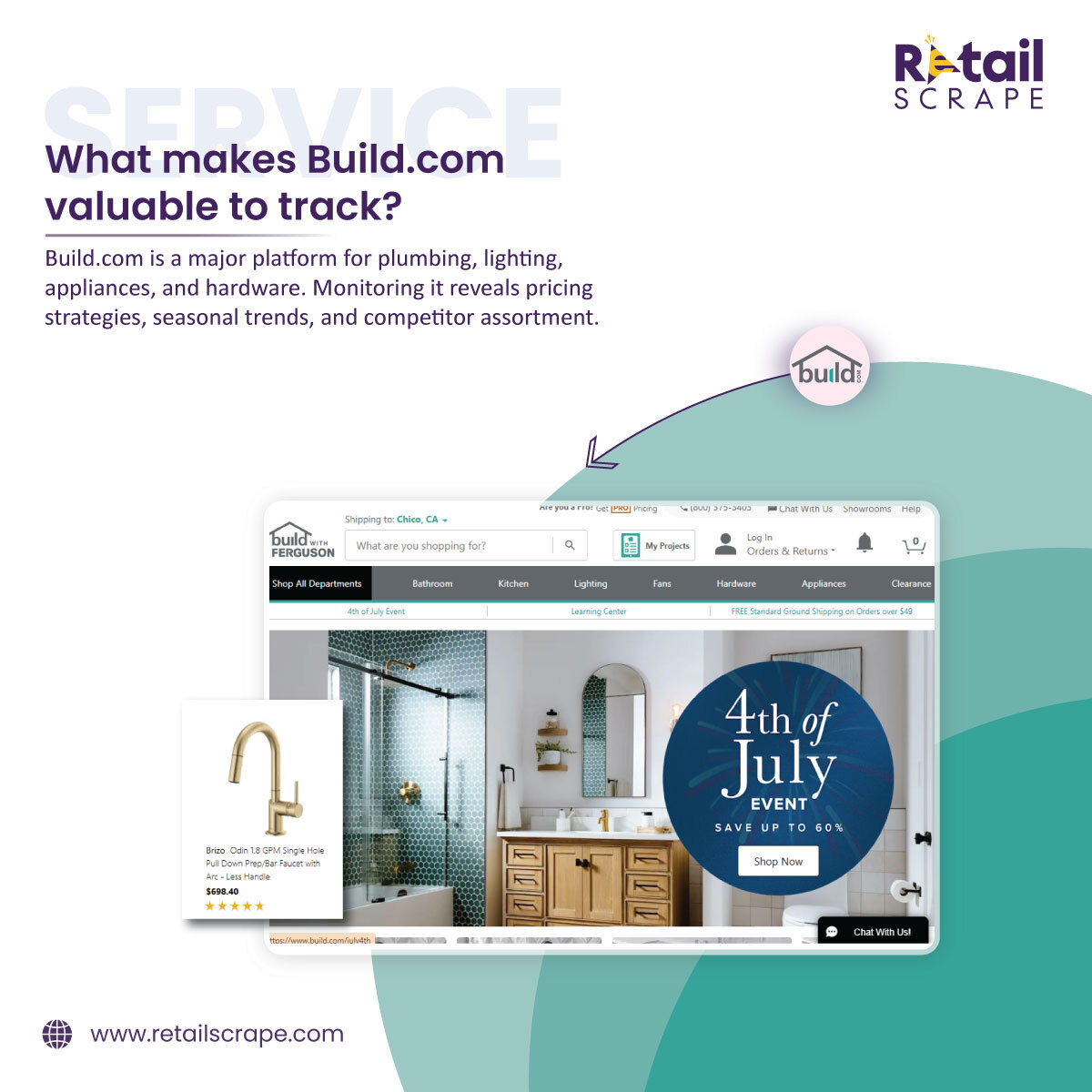 RetailScrap's tweet image. #BuildcomProductDataScraping to #extracteCommercedata, including #prices, #reviews, ASINs, and more. Get #realtimeinsights for #marketresearch.
retailscrape.com/build-com-data…
#CompetitorAnalysis #InventoryOptimization #ConsumerInsights #ProductSpecifications #HomeImprovementData