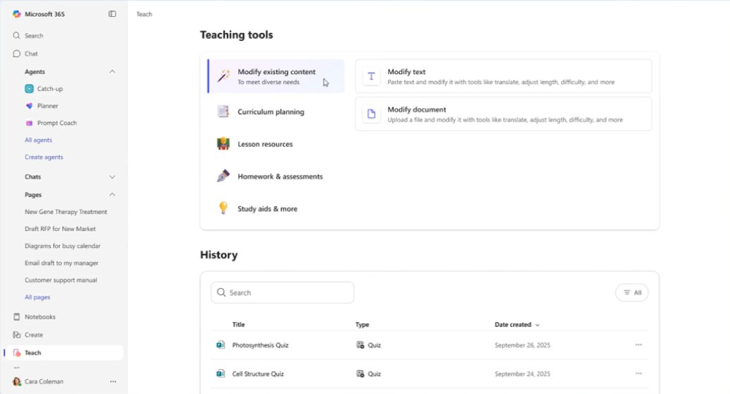 What's New in Microsoft EDU - June 2025 ISTE edition! 18 new updates announced including:

✨ M365 Copilot "Teach" module
📒 Study Guide in Copilot Notebooks
🎓 Learning Zone app
📖 Reading Progress updates
➗ Math Progress features
🌐 M365 Unified LTI app
➕ Lots more