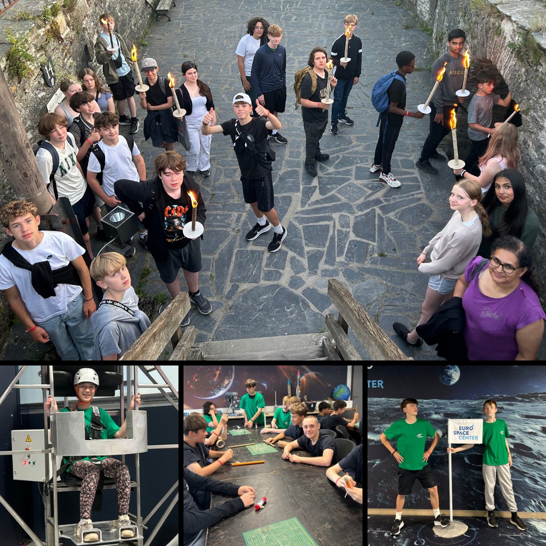 Roundwood_Park's tweet photo. 🇧🇪 Our Euro Space Cadets enjoyed a fun filled, action packed day yesterday with a raft of space related activities and a fascinating torchlight tour of the Chateau de Bouillon!
#eurospace #rpstrips #rpseweek https://t.co/8dAM3YRKsJ