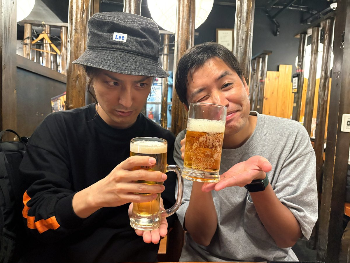 37geram's tweet photo. 配信ありがとうございましたKP🍻
新曲たちがサブスクで明日から配信開始なのでたくさん聞いてください🥳🎤🎵 https://t.co/qGXhtpiNqf