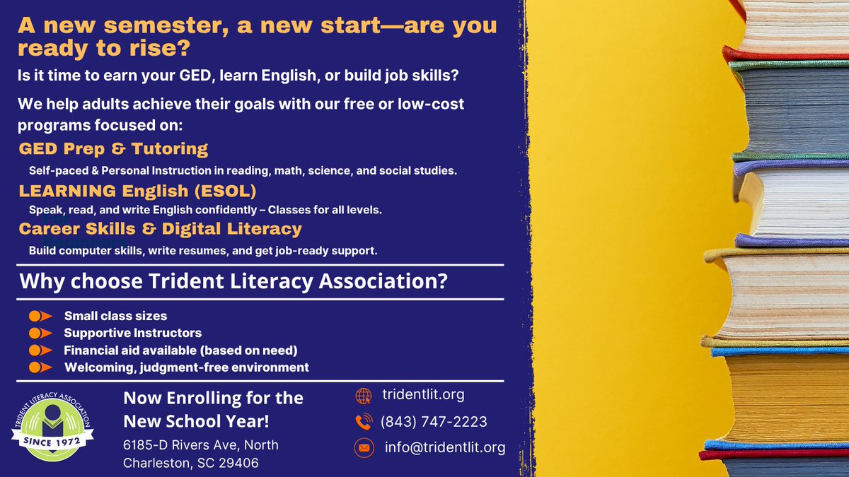 Trident Literacy Association tweet media