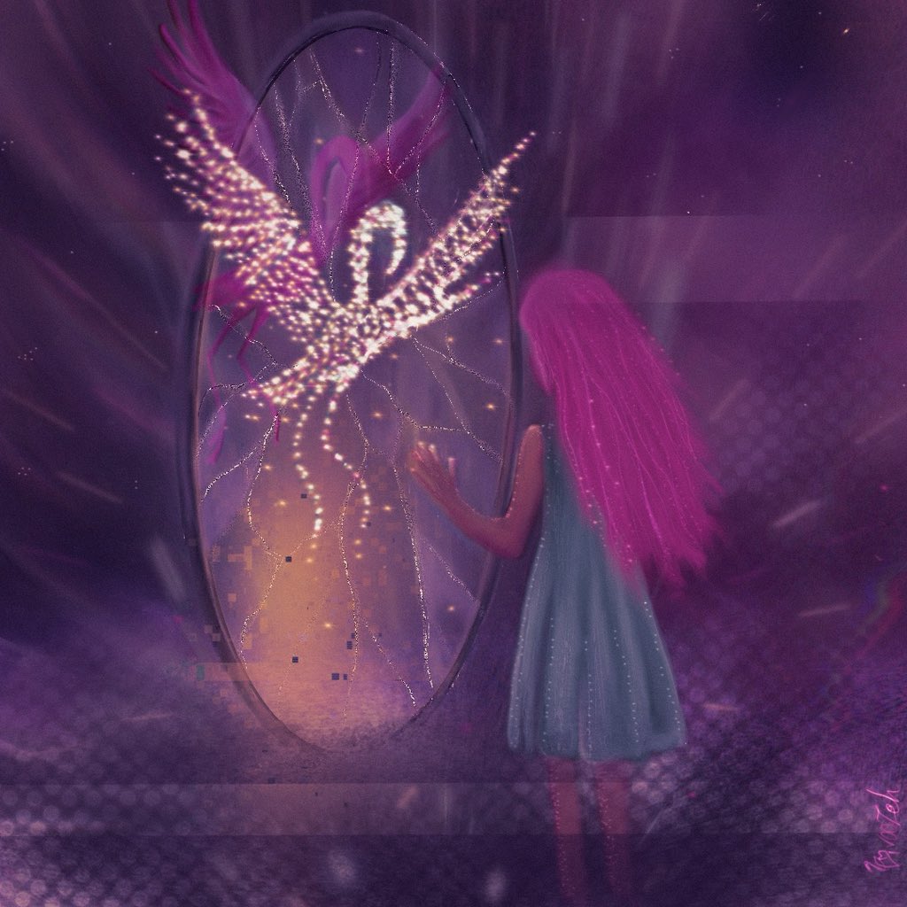 Glass-born ✨🦩

It wasn’t her reflection.
It was a memory
refusing to stay silent
a version of her
that had learned to fly
when no one was watching.