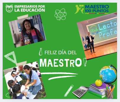 Felicitamos a los maestros que realizan su labor con dedicación y entrega poniendo en el centro a los estudiantes. ¡Feliz Día del Maestro!