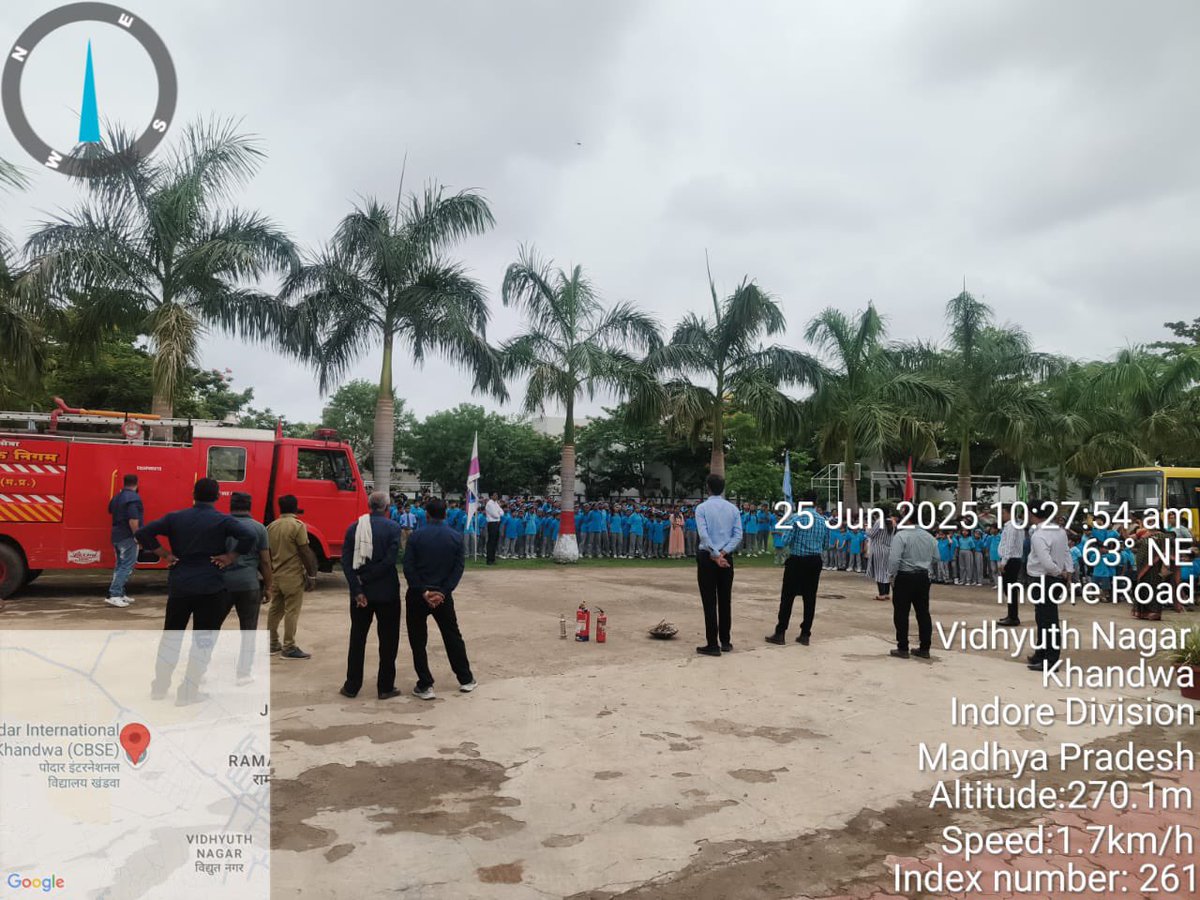 सुरक्षा का अभ्यास, आत्मविश्वास की तैयारी
पोदार इंटरनेशनल स्कूल, खंडवा में आयोजित फायर सेफ्टी मॉक ड्रिल