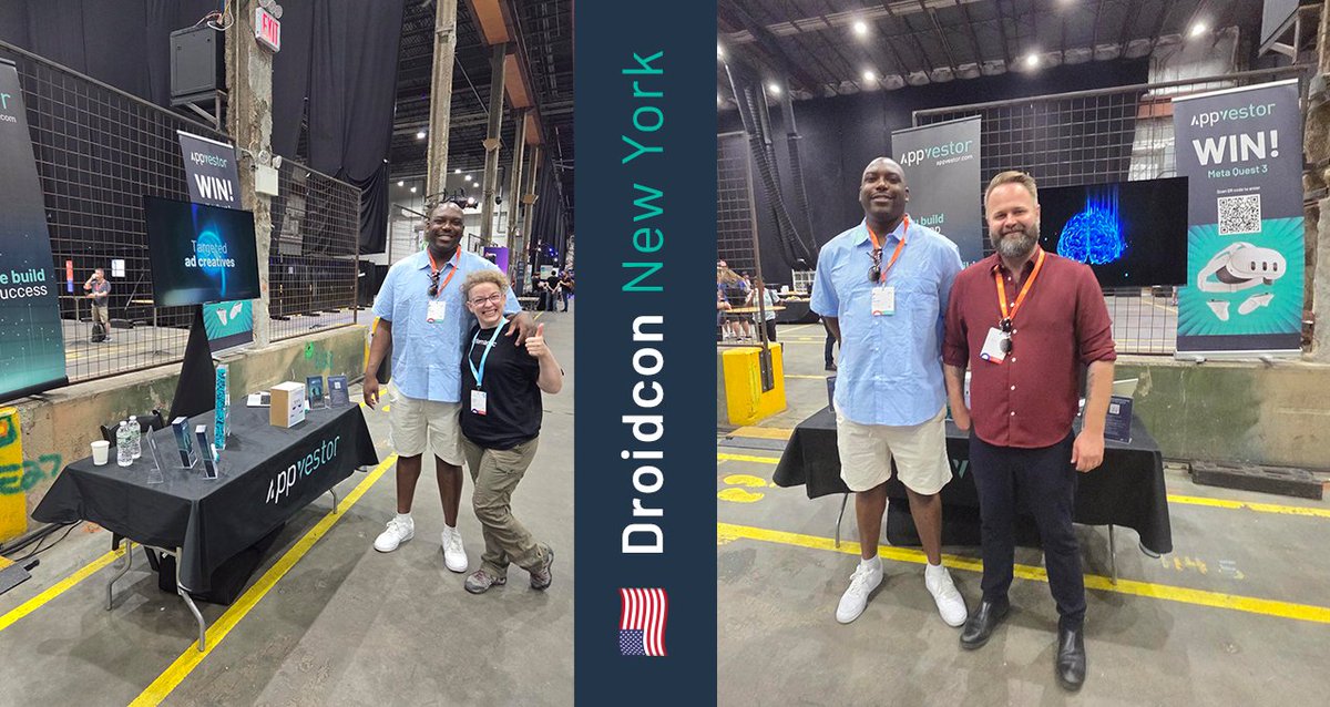 Appvestor (@appvestor_aps) on Twitter photo ๐ฅ Let's get this <a href="/droidconNYC/">droidcon NYC</a> conference started ๐ฅ
#dcny25 #appvestor #comemeetus #techconference #winametaquest3 ๐ฅ Let's get this <a href="/droidconNYC/">droidcon NYC</a> conference started ๐ฅ
#dcny25 #appvestor #comemeetus #techconference #winametaquest3