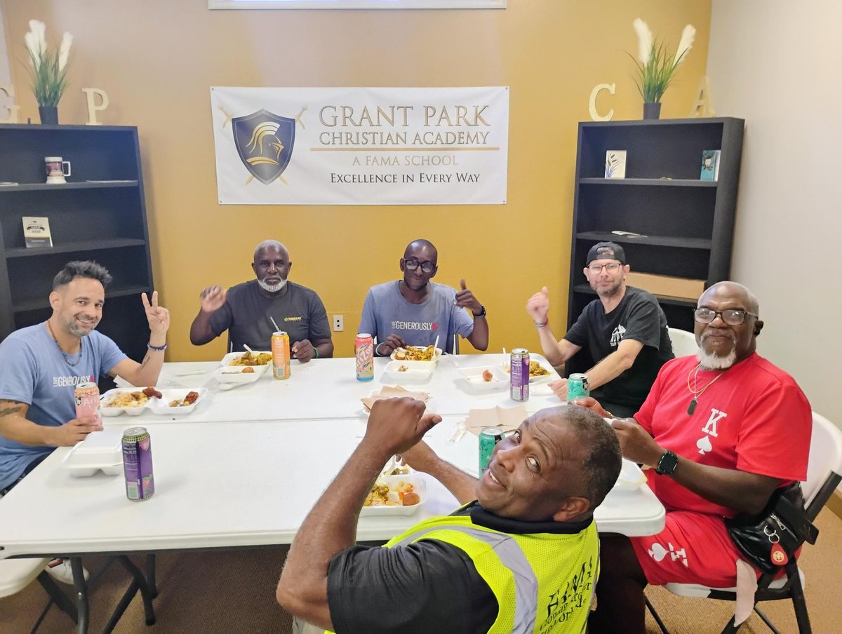 FaithActionMin's tweet photo. Last week, I had the privilege of treating several of our volunteers from our recent FAMFEST event to an appreciation luncheon. It was more than just a meal—it was a time of reflection, laughter, and meaningful conversation.  Thank you, brothers in service! https://t.co/K3UEa4yORI