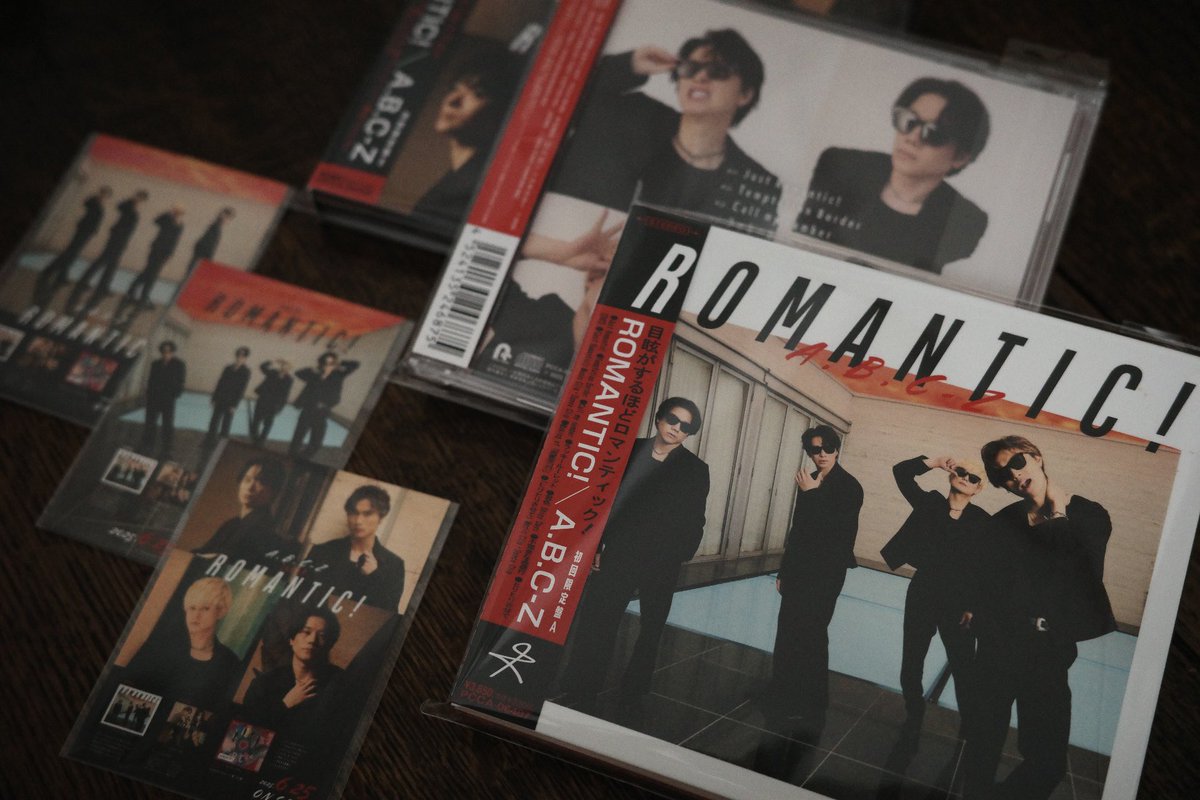 A.B.C-Zの初購入CDはROMANTIC!になりました☺︎