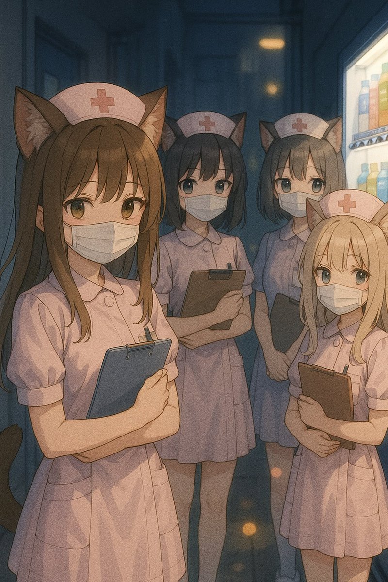 NekoVerseNFT's tweet image. Not sure if she’ll cure you…
or make your heart race faster. 🐾💉
#NekoVerse #ネコミミ #NFTJP #AnimeNurse #CryptoArt #DripTrade