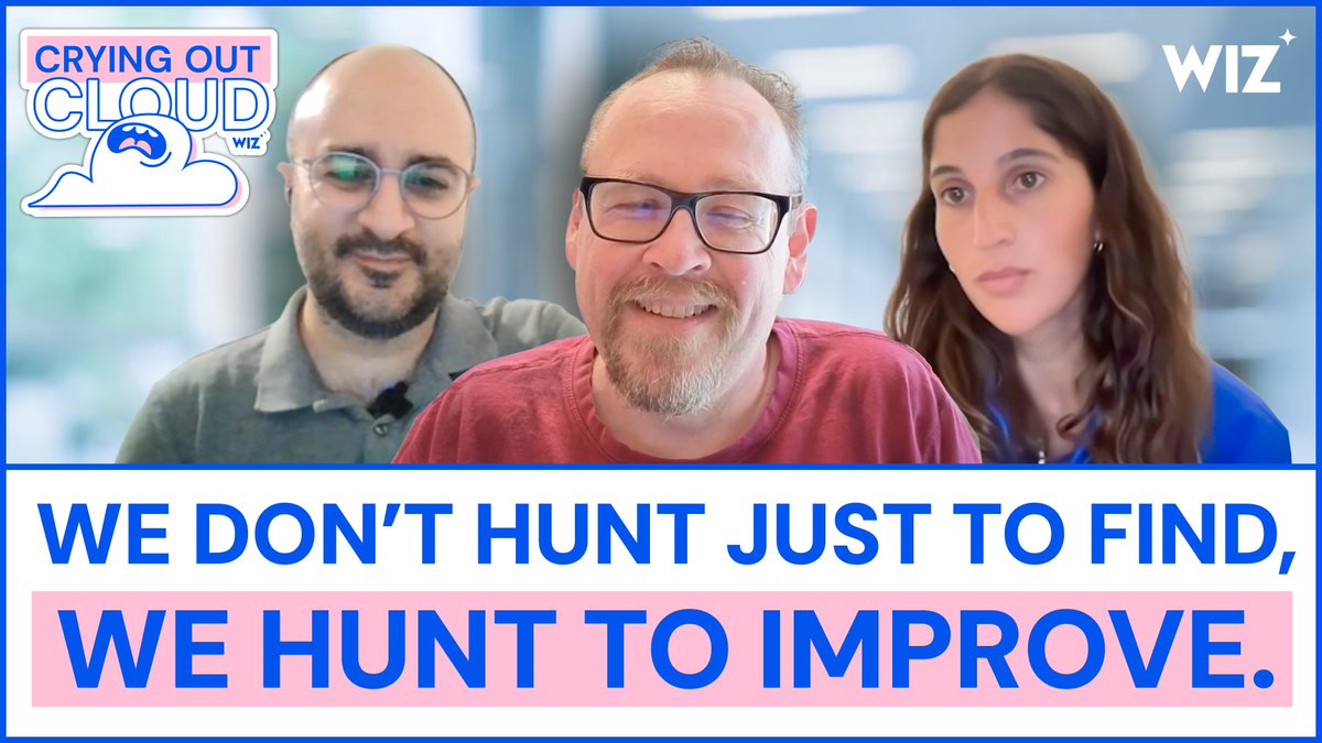 Wiz (@wiz_io) on Twitter photo 🎙️ New drop: <a href="/DavidJBianco/">David J. Bianco</a> joins Crying Out Cloud to talk threat hunting, the Pyramid of Pain, and more... Don't miss this cybersecurity deep dive 🎧
🎧 open.spotify.com/episode/377JfC…
🍏 podcasts.apple.com/us/podcast/pyr…
📺 youtube.com/watch?v=ZXUdxY… 🎙️ New drop: <a href="/DavidJBianco/">David J. Bianco</a> joins Crying Out Cloud to talk threat hunting, the Pyramid of Pain, and more... Don't miss this cybersecurity deep dive 🎧
🎧 open.spotify.com/episode/377JfC…
🍏 podcasts.apple.com/us/podcast/pyr…
📺 youtube.com/watch?v=ZXUdxY…