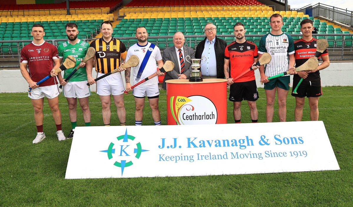 Carlow GAA (@carlow_gaa) on Twitter photo 🏆JJ Kavanagh & Sons INTERMEDIATE Hurling C'ship - correction to previous post on X:
Round 1:
🗓️Wed 25 June, 7.30pm
<a href="/NaomhbridHC/">Naomh Bríd GAA</a> v <a href="/NaomhMoling/">Naomh Moling</a>
Round 2:
🗓️Sat 28th, 6pm
<a href="/NaomhEoin_GAA/">Naomh Eoin GAA</a> v <a href="/NaomhbridHC/">Naomh Bríd GAA</a>
<a href="/CarlowTownHC/">Carlow Town Hurling and Camogie Club</a> v <a href="/KC_GAA/">Kildavin/ClonegalGAA</a>
🗓️Sun 29th, 6.30pm
<a href="/NaomhMoling/">Naomh Moling</a> v <a href="/burren_rangers/">Burren Rangers Hurling and Camogie Club</a> 🏆JJ Kavanagh & Sons INTERMEDIATE Hurling C'ship - correction to previous post on X:
Round 1:
🗓️Wed 25 June, 7.30pm
<a href="/NaomhbridHC/">Naomh Bríd GAA</a> v <a href="/NaomhMoling/">Naomh Moling</a>
Round 2:
🗓️Sat 28th, 6pm
<a href="/NaomhEoin_GAA/">Naomh Eoin GAA</a> v <a href="/NaomhbridHC/">Naomh Bríd GAA</a>
<a href="/CarlowTownHC/">Carlow Town Hurling and Camogie Club</a> v <a href="/KC_GAA/">Kildavin/ClonegalGAA</a>
🗓️Sun 29th, 6.30pm
<a href="/NaomhMoling/">Naomh Moling</a> v <a href="/burren_rangers/">Burren Rangers Hurling and Camogie Club</a>