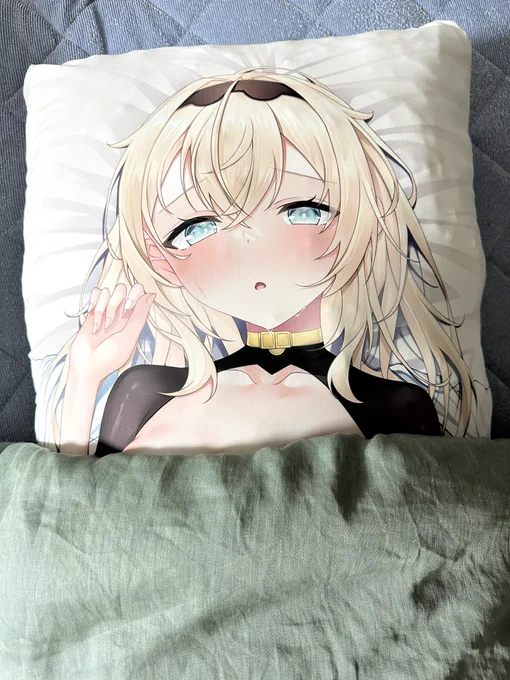 今日はござるさんと寝ます