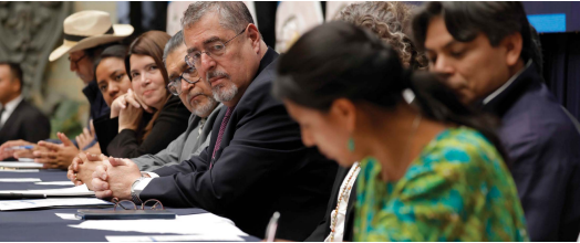 In 2024, following years of violent displacements, Indigenous and campesino movements—who PBI has stood alongside for decades—signed a landmark Agrarian Agreement with the Guatemalan government. Read the second story from our latest impact report: peacebrigades.org.uk/news/pbi-impac…