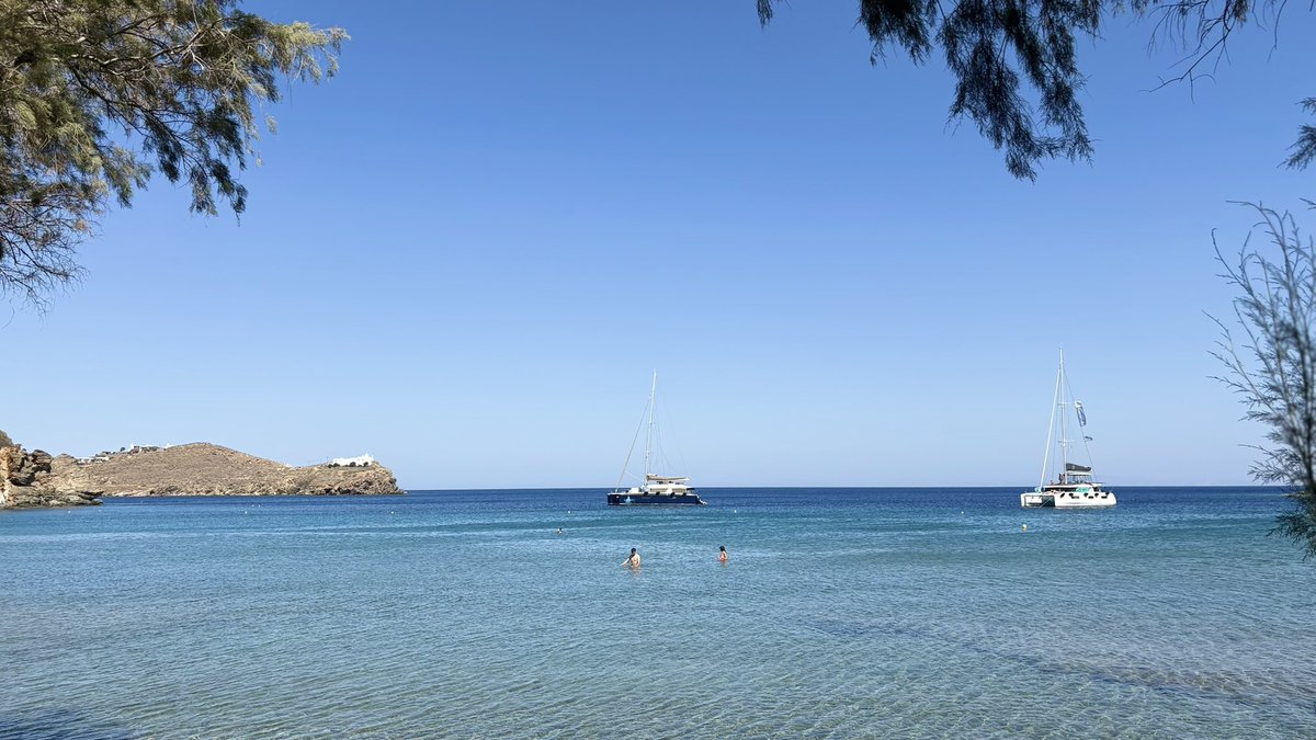 Sifnos is cool! 

Population 2,625. (Now 2,630).