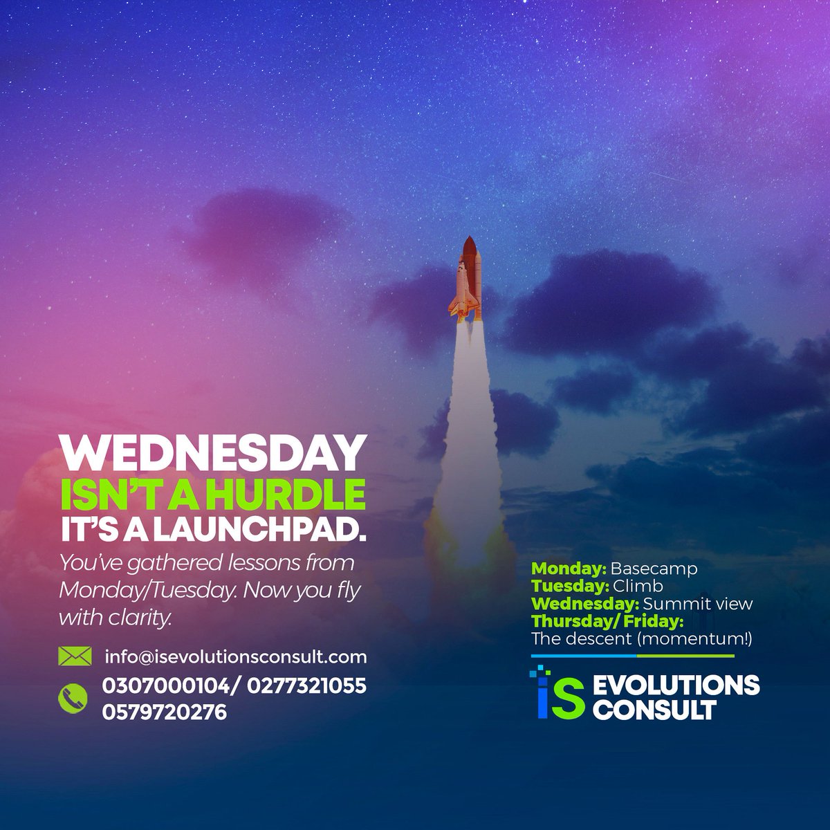 IS Evolutions Consult Limited tweet media