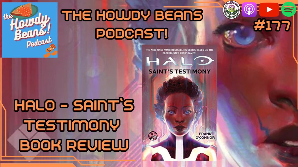 Coming to the podcast this week! 

Saturday - Spies in Disguise 🥸 the final movie &amp; the end of my Blue Sky Studios review series This was a surprise

Monday - Halo Saints Testimony a short book review that explores AI &amp; allows me the time to talk about my thoughts on the tech!