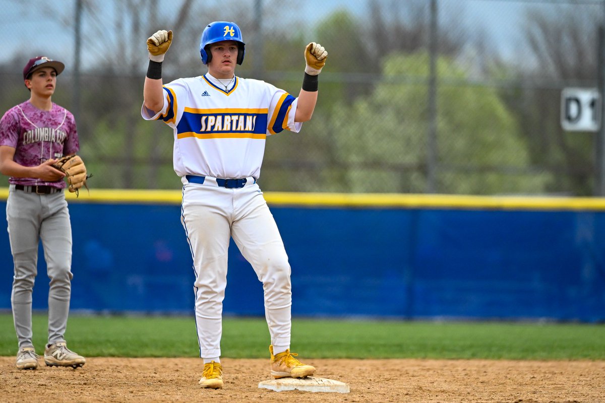 Sophomore catcher Nolan Rogers got a lot of valuable experience in the Spartan program behind the plate this season!  His competitiveness, toughness, and contributions at the plate make him another young player with a bright future ahead!