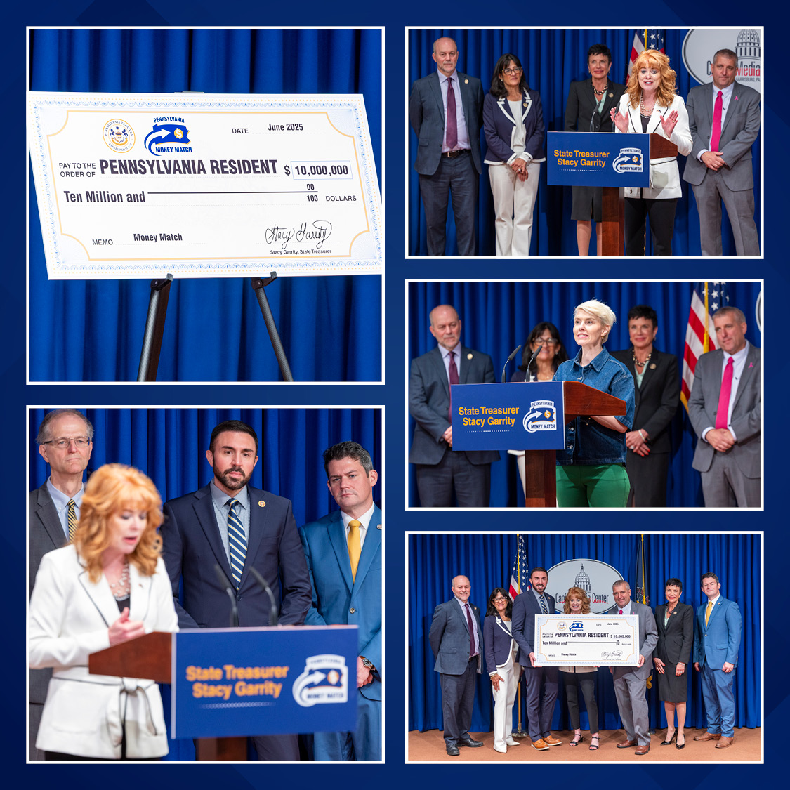 Exciting news from the Capitol!  A second round of PA Money Match checks is coming. This commonsense program returns unclaimed property automatically, no red tape. Questions? Contact your local state rep’s office for help.