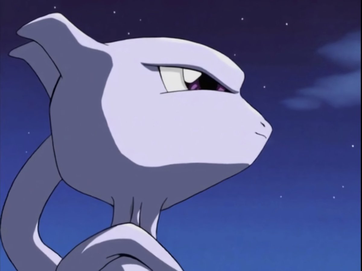 mewtwo_lives's tweet image. 逆襲で人間への逆襲を楽しむような不敵な笑みしか出来なかったミュウツーが、我ココではこんなに優しそうに微笑むことが出来るように…。