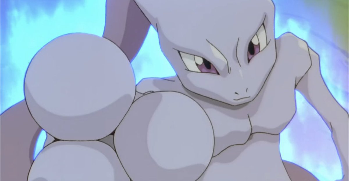 mewtwo_lives's tweet image. 逆襲で人間への逆襲を楽しむような不敵な笑みしか出来なかったミュウツーが、我ココではこんなに優しそうに微笑むことが出来るように…。