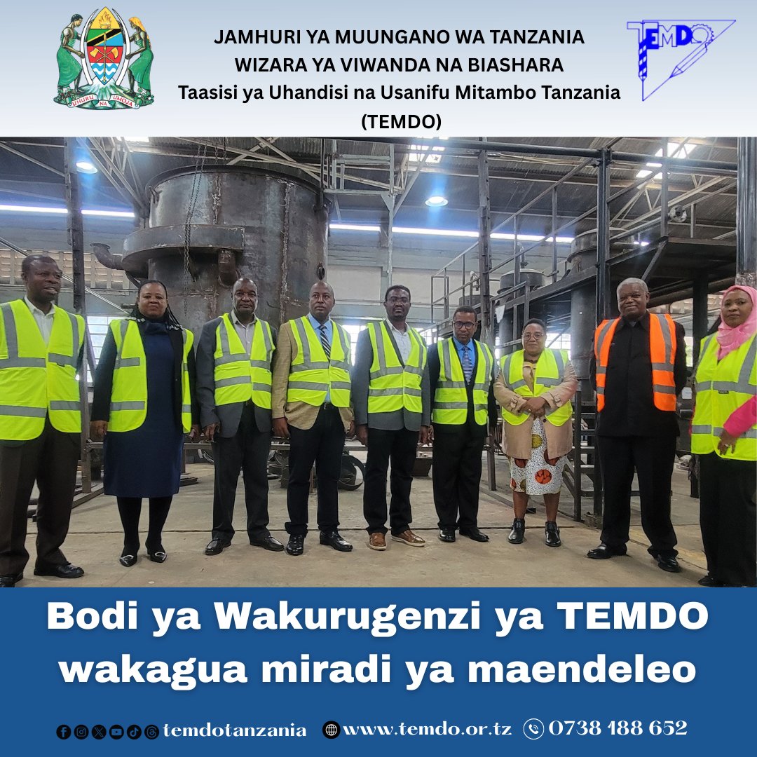 temdotanzania's tweet photo. ya Wakurugenzi kilichofanyika tarehe 23/06/2025 mkoani Arusha.

Aidha Mwenyekiti  pamoja na wajumbe wametembelea karakana ya TEMDO na kuangalia shughuli na miradi ambayo inaendelea kutekelezwa kama vile mradi wa kiwanda kidogo cha kuchaka miwa na kupata sukari, https://t.co/8MCGNq6EEi