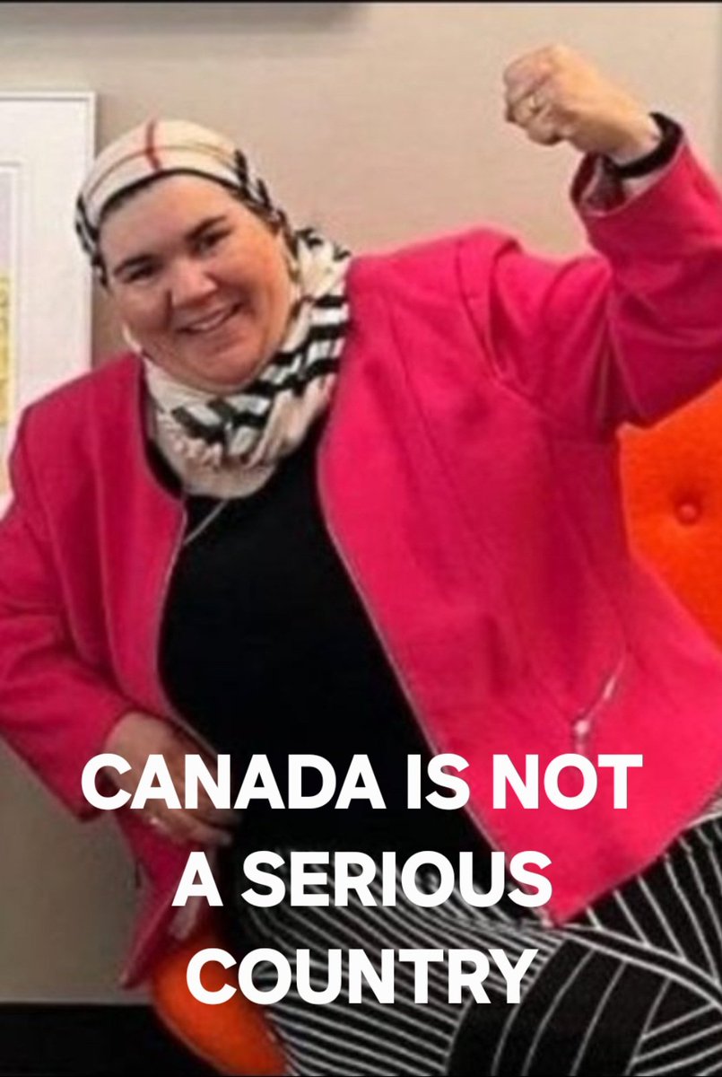 tr6_guy's tweet photo. 🇨🇦 I do not understand all the posts complaining about our new Federal Health Officer replacing Mr. Tam.

Yes, he/she is an overweight Muslim with no medical degree. It's a climate activist, but what did you expect from the radical lunatic left?

When you realize this position is just another puppet in the show, it becomes clear.

🇨🇦 is now controlled by the WHO and the Pandemic Treaty.  Those elitist m0rons will tell us whether to wear a mask during sex when they proclaim the next Pandemic. 

Elbows Up retards.
