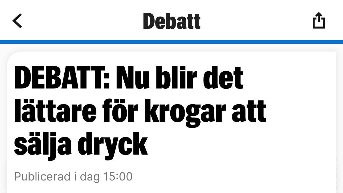 zeilerlukas1's tweet image. Regeringen vill ta bort kravet på att servera mat för att få servera alkohol. Helt rätt.