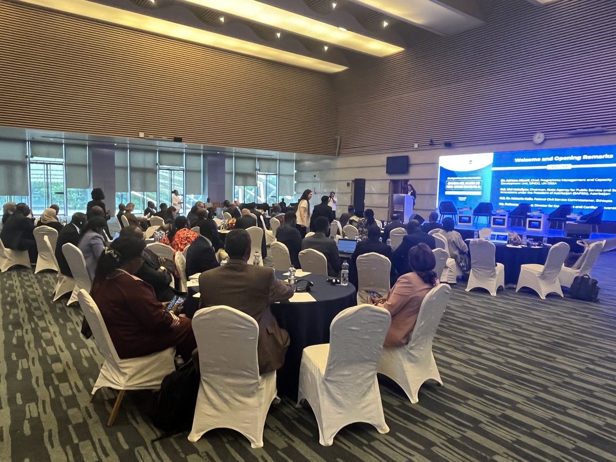 Participants of <a href="/UNDESA/">UN DESA</a> Africa Forum in Governance Innovation focused on the role of youth and citizen participation for more inclusive societies. 

Info: publicadministration.desa.un.org/events/africa-…