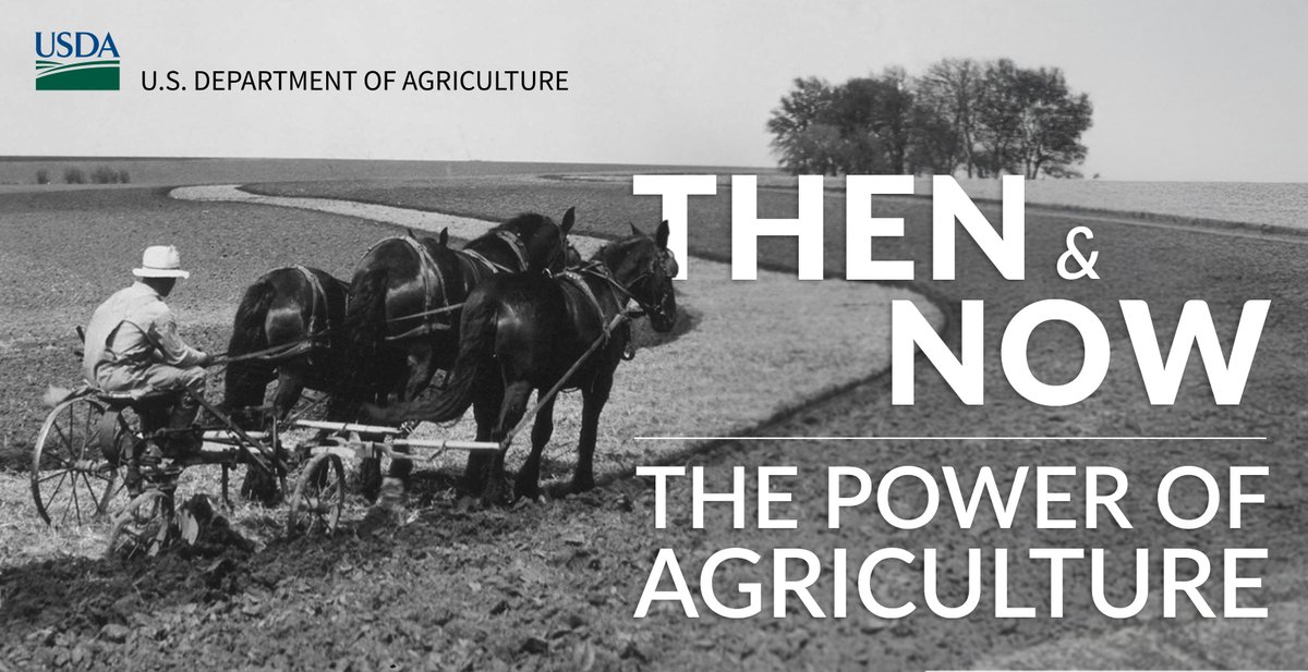 Agriculture has changed a lot over the years, but America remains a nation sustained by agriculture and family farms. This summer, we want to highlight how things have changed on your operation over the years in our #ThenAndNow campaign. Take part:nrcs.usda.gov/our-agency/new…
