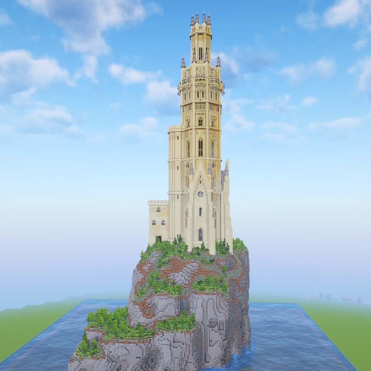 afroforge's tweet image. Hadlow Tower #Minecraftbuilds