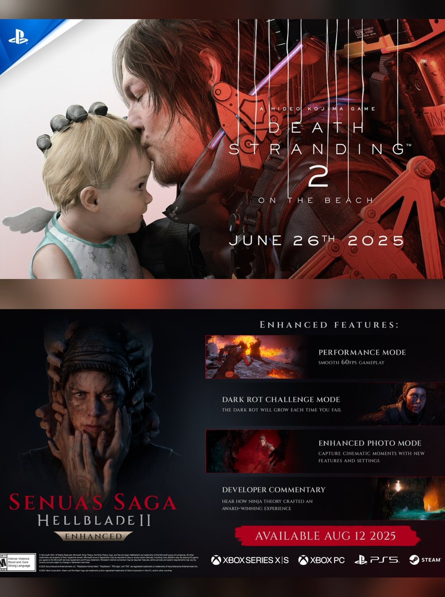 Best summer EVER 🥹

#DeathStranding2OnTheBeach 
#SenuasSagaHellblade2