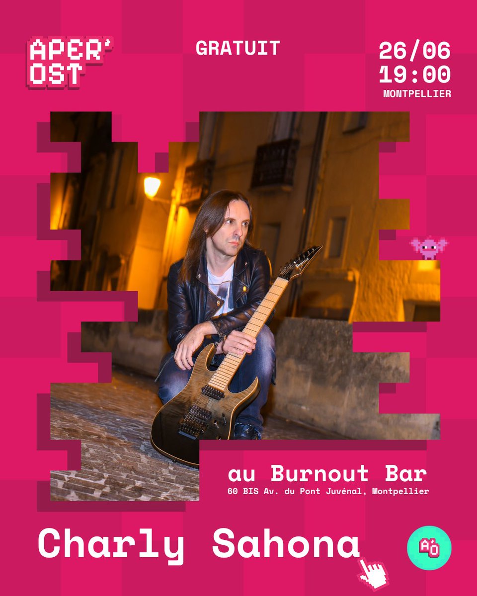 Push Start (@pushstartgame) on Twitter photo 🎶 Parmi les artistes de l'Aper'OST 2025, il nous en reste trois à vous présenter. Nous aurons la chance de les entendre via la playlist ! Avant et après le show live, n'oubliez pas de tendre l'oreille 👂
Retrouvez-nous avec Slope, demain dès 19h au <a href="/leburnoutbar/">Burnout Bar</a> 🎉 🎶 Parmi les artistes de l'Aper'OST 2025, il nous en reste trois à vous présenter. Nous aurons la chance de les entendre via la playlist ! Avant et après le show live, n'oubliez pas de tendre l'oreille 👂
Retrouvez-nous avec Slope, demain dès 19h au <a href="/leburnoutbar/">Burnout Bar</a> 🎉