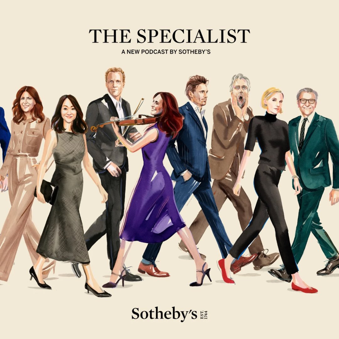 Sothebys's tweet image. Our global specialists are connoisseurs and market experts in 40 countries and 70 collecting categories. In our new podcast series ‘The Specialist’, they’ll be your guides, exploring the significance and journey of an extraordinary work with those who know it best.
Your weekly…