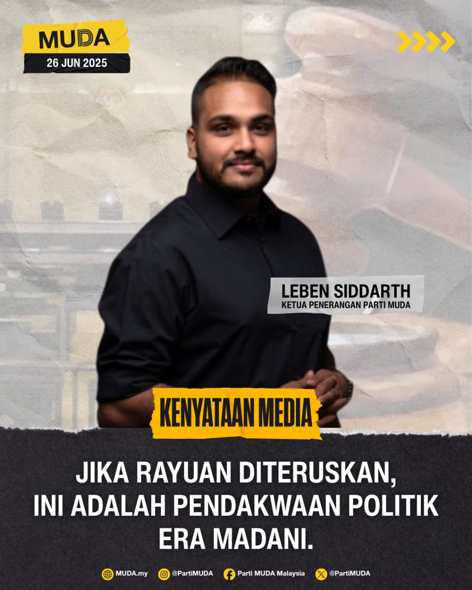 Parti MUDA tweet media