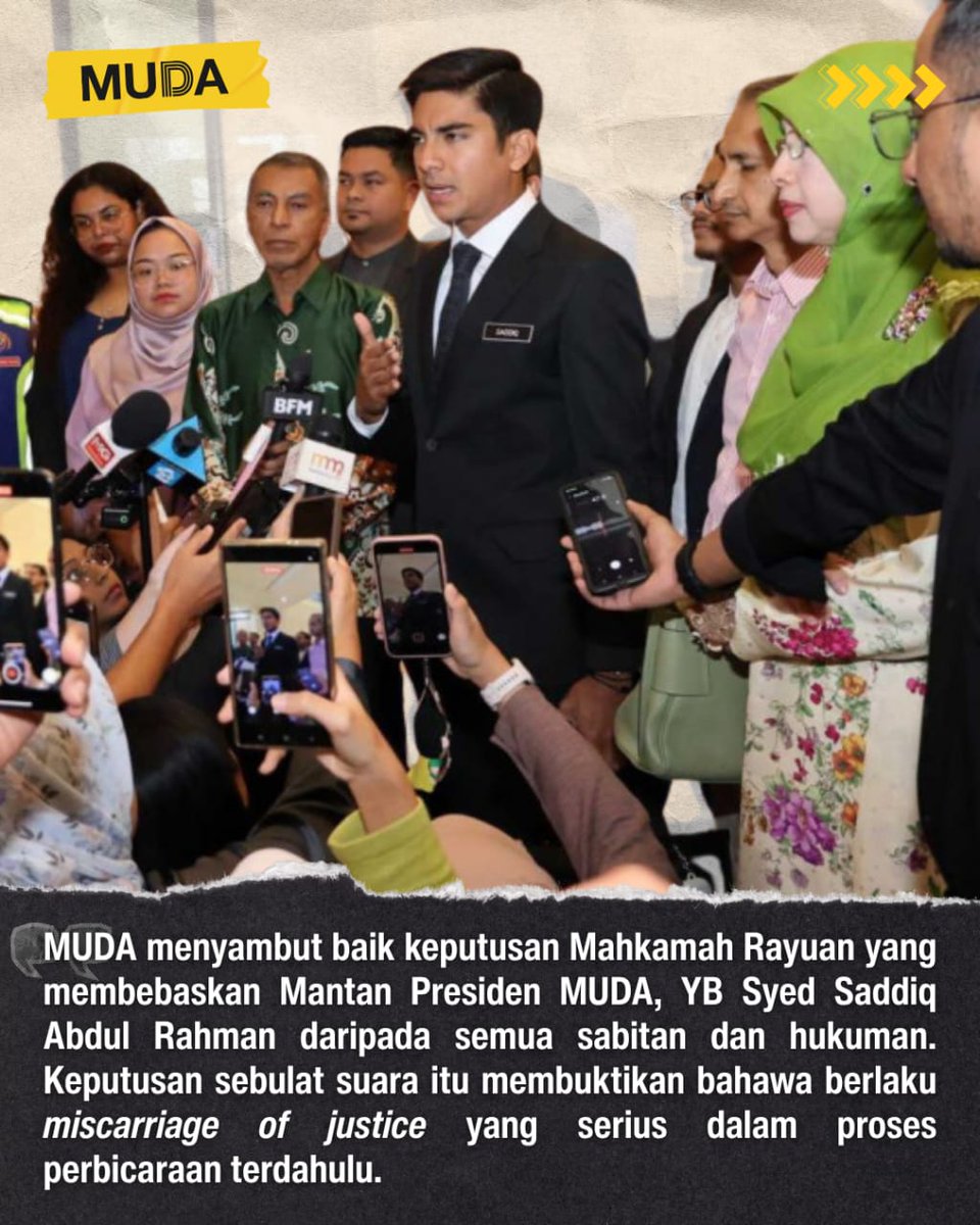 Parti MUDA tweet media