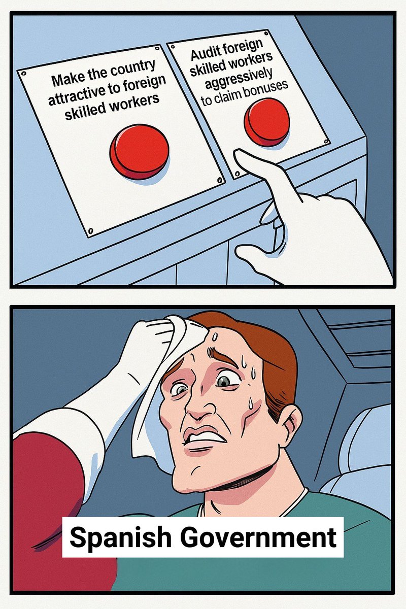 SPAIN’S TAX TRAP – UNFAIR, UNJUST, UN-EUROPEAN. What began as a promise to attract foreign talent through Spain’s “Beckham Law” has turned into a bureaucratic bait-and-switch.  

📃Sign the petition and help us stop this injustice.  chng.it/KT88fVzGSS 

#economics #tax